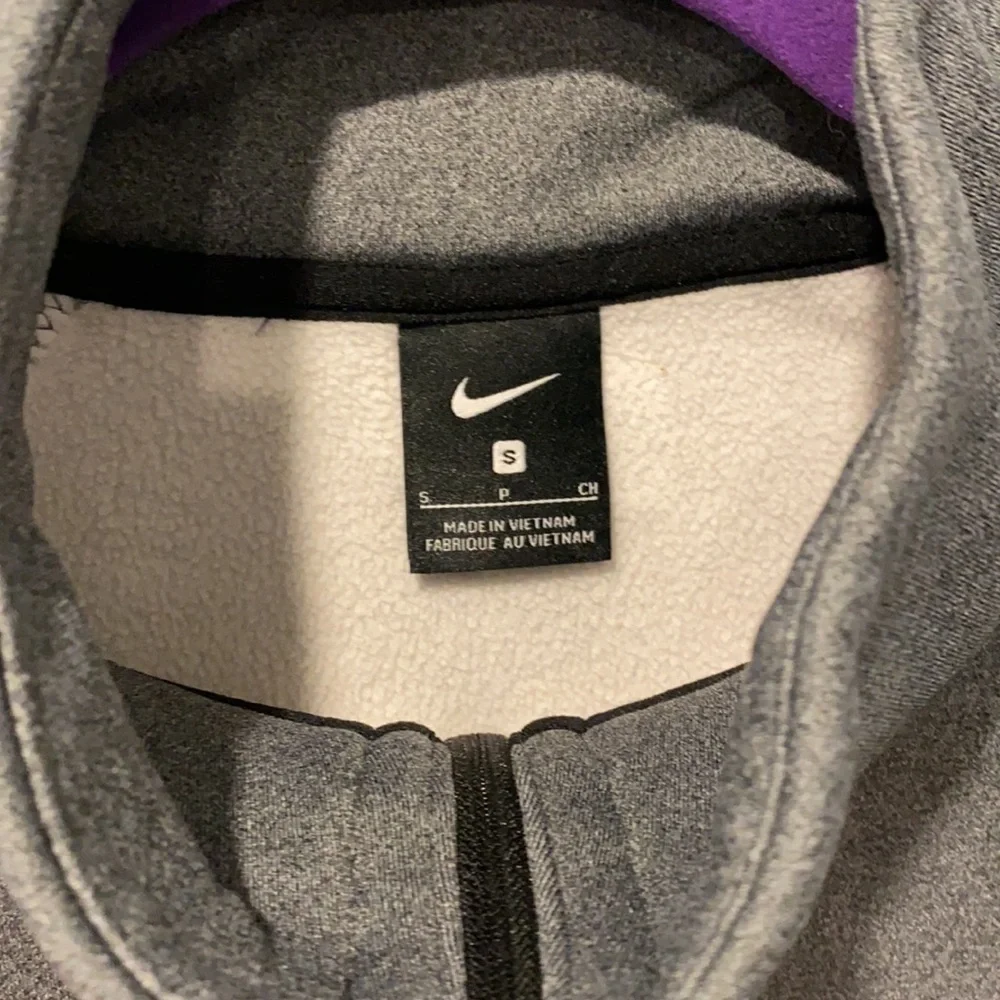 Nike Oversized 1/4 Zip Logo Pullover EUC